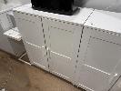 White Painted Timber 2 Door Cabinet, 950 X 780 X 400mm