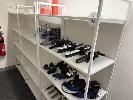 3 x WHITE METAL SHELVING BAYS, 1600 x 800 x 380mm