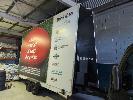 MOBILE BILLBOARD TRAILER. TANDEM AXLE. SPRING SUSPENSION. FRONT & REAR STABILISERS. 6 X 4 M APPROX. CONCRETE COUNTER WEIGHTED, REG S354 TFZ, ATM 1,980 KG, DOM 2017