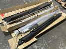28 · 2 x SOFT TONNEAU COVERS & MOUNT BRACKETS, TOYOTA HILUX DUAL CAB, 1 x NEW & 1 x USED NO GST