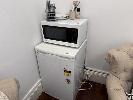 Chiq Single Door Underbar Refrigerator & Lg Microwave