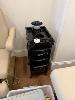 Black Plastic Mobile Beauticians Trolley