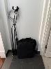 3 x EMBELLIR ELECTRIC MOON LIGHTS, MOD: RL-FL-006-BK-LV, IN CARRY BAGS, 2 x TRIPODS
