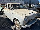 14 · AUSTIN, A50 CANBRIDGE, REG: 463 680, CHASSIS No: HS5 105879, ODO: 60,690 MILES SHOWING, 4 CYLINDER PETROL ENGINE, WHITE DUCO, 4 DOORS, , NOTE: SOLD WITH NO PLATES, REGISTRATION CAN NOT BE TRANSFERRED, (NO PAPERS, NO OWNER'S MANUAL, NO SERVICE BOOKS) 11.00% PREMIUM