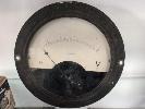 42 · VINTAGE DC 50 V VOLTMETER 230 MM DIAMETER. NO GST