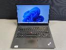 132 · LAPTOP, LENOVO THINKPAD T14 Gen 2, TYPE 20XL, AMD RYZEN 7 PRO 5850U @ 1.9GHz, 16GB DDR4 RAM, 512GB NVMe M.2 SSD, 14" TOUCHSCREEN (1920x1080), Wi-Fi, BLUETOOTH, WINDOWS 11 PRO INSTALLED (NO USB-C POWER SUPPLY), (NOTE: SPOT & MINOR MARKS ON SCREEN), S/N:PF3S71SR