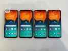347 · 4 x SMARTPHONES INC., - SAMSUNG GALAXY A30, 32GB, SM-A305YN WITH USB-C CABLES, (NOTE: MINOR SCRATCHES ON SCREEN)