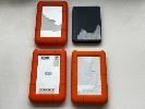 181 · 2 x LACIE 1TB RUGGED PORTABLE EXTERNAL HARD DRIVES,, 1 x LACIE 2TB RUGGED PORTABLE EXTERNAL HARD DRIVE,, 1 x TOSHIBA CANVIO BASICS 1TB PORTABLE EXTERNAL HARD DRIVE, (NO USB 3.0 CABLES)