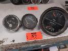 57 · 2 X VINTAGE DASHBOARD FUEL GAUGES., 1 X VINTAGE DASHBOARD COMBO WATER TEMP / FUEL GAUGE NO GST