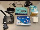 Tp-Link Wireless N 4g Lte Router,, Tp-Link Fast Ethernet Adapter,, 2 X Tp-Link Mesh Wifi Extenders Re205,, Tp-Link 5-Port Gigabit Poe Desktop Switch,, Tp-Link 5-Port Gigabit Desktop Switch
