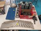 67 · VINTAGE AUTOMOTIVE PARTS INCLUDING HOLDEN HQ COWL PANEL GRILL, GLOVE BOX LID, 202 ROCKER COVER CHROME, VL HEADLIGHT SWITCHES, FORD ESCORT INDICATOR ARM SWITCH ASSEMBLIES, ETC NO GST