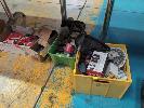 81 · ASSORTED AUTOMOTIVE PARTS INCLUDING LUCAS WIPER COMPONENTS & MOTORS, WASHER MOTORS, AS NEW, INDICATOR ASSEMBLIES, SUIT COLORADO, ELECTRICAL COMPONENTS, BATTERY CHARGER GENIUS, 12-6V, ETC, 5 x BOXES NO GST