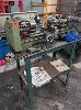 120 · LATHE, JACOB, MOD: FS-450A, BED LENGTH: 650mm, SWING: 200mm, FEED THROUGH: 25mm, INCLUDING 3 JAW CHUCK, 2 x STEADIES &, TOOL HOLDER, MOUNTED ON STEEL STAND, 240V NO GST