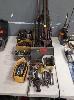 155 · LARGE QUANTITY TAPS & DIES WITH TOOL HOLDERS, ASSORTED SIZES NO GST
