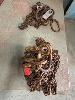 34 · TWIN LEG LIFTING CHAIN & SHORTENERS, 8mm & 2 x SINGLE LEGS