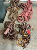 2 X Twin Leg Lifting Chains & Shorteners, 8-10mm & 2 X Soft Slings