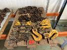 48 · 3 x LIFTING CHAINS, 2 x TWIN LEG, 1 x 4 LEG, 8mm & ASSORTED SHORTENERS ON PALLET
