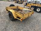 157 · BOX TRAILER,, REG: N/A, 6 x 4', 50mm HITCH, SPARE