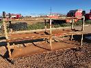 2 X Steel Top Trolley Benches, 3000mm, Matching