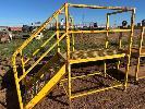 Access Platform, 1400 X 900 X 1000mm (H), Steps & Hand Rail