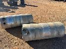 248 · 2 x ALLOY DIESEL TRUCK TANKS