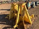 Pair Cat Pedestal Machine Stands, Axle Cups, 1800mm (H), Fork Pockets