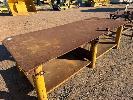 2 X Plate Steel Welding Benches, 2400 & 3000mm