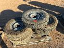 5 X Toyota Rims & Tyres, 5 Stud, 7.50 R16