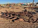 3 X Farm Art Ploughs