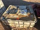 349 · TUB OF ASSORTED MACHINE SPARES & FILTERS, CAT, ETC