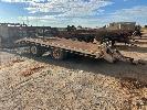 366 · PLANT TRAILER, BEAVER TAIL, 5100mm, AIR BRAKES, TANDEM AXLE, RING PULL