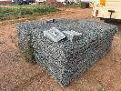60 (APPROX) x FOLDED WIRE MESH PANELS, 2000 x 1000mm