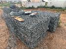90 (APPROX) x FOLDED WIRE MESH PANELS, 2000 x 1000mm