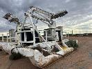 386 · STEEL PONTOON LIGHTING PLANT,, 7.1 x 3.6m WITH, 4 CYLINDER DIESEL ENGINE LONG MOTOR, NO GENSET & LIGHT BOOM WITH LIGHT