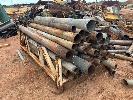 STILLAGE OF PIPE LENGTHS, 90, 170, 200mm DIAMETER, 2500mm (L)
