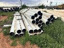 40 x 225mm POLY PIPES, 12m (L), NEW