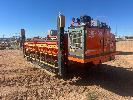 2022 Tracked Exploration Drill Rod Carrier, D&B, Hanjin, Mod: D&B 10 Cr, S/No: D&B10craus22071957, Eng: Daedong4a220tl, Pump Mod: H3v63s+10cc, Steer Tracks, Remote Drive