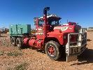 183 · 1989 MACK R SERIES VALUELINER ECONODYNE 6x4 PRIME MOVER DAY CAB, REG: N/A, CHASSIS: R688RST-12766A, ENG: E6-350HP L1813, AIR START, TIPPER HYDRAULICS, QUICK CHANGE, LOT 184 -TRAY & TIPPER BODY,