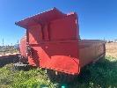 184 · STEEL TIPPER BODY, QUICK CHANGE, SUIT MACK- LOT 183, & 5.4m TRAY TOP BACK, SUIT MACK-LOT 813