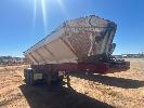 190 · SEMI TRAILER SIDE TIPPER, TRI AXLE, TRISTAR, 2013, VIN: 6T9T25NT0D2NUM125, AIR BAG, ALLOYS, BPW AXLES, (DAMAGED BOWL)