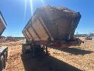 Semi Trailer Side Tipper, Tri Axle, Tristar, 2013, Vin: 6t9t25nt0d2num177, Air Bag, Alloys, Bpw Axles