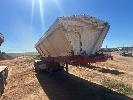 193 · SEMI TRAILER SIDE TIPPER, TRI AXLE, TRISTAR, 2013, VIN: 6T9T25NT0D2NUM213, AIR BAG, ALLOYS, BPW AXLES