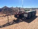 196 · TRISTAR TRI AXLE DOLLY, 2012, VIN: 6T9T25NT092NUM081, AIRBAG, BPW AXLES, ALLOYS
