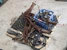 3 X Exhaust Extractors, Radiator, Steering Wheels, Etc, 1 X Pallet No Gst
