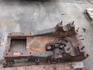 220 · ANTIQUE "INTERNATIONAL HARVESTER CO. FAMOUS ENGINE" ENGINE BED. WITH ORIGINAL MACHINE PLATE NO GST