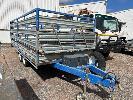 2020 BOCCON TANDEM AXLE STOCK CRATE TRAILER, 7 x 16 ft, REG: S893 THV (SA), VIN / CHASSIS: 6T9T200SLA1FC080, ATM: 2,550kg, SPRING SUSPENSION,, STOCK CRATE SIZE: 2080 (W) x 4920 (L) x 1300mm (H), WITH REAR SWING GATE & ALLOY LOAD RAMP, BRAKES, BALL HITCH, STAY SAFE ELEC. BRAKE SYSTEM, SPARE WHEEL, JOCKEY WHEEL, TYRE SIZE: 185R14LT, GTM: 1,260kg, GCM: 2,500kg, (WITH PAPERS) 11.00% PREMIUM
