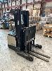 41 · CROWN WALKIE STACKER, REACH ELECTRIC FORKLIFT, MOD: SHR5500 SERIES (13TT3960), S/NO: 6A286445R, HOURS: 16,578 SHOWING, MAX RATED LIFT CAP: 1,220kg, MAX LIFT HEIGHT: 3,960mm, 2 STAGE MAST WITH, SIDE SHIFT & TILT, SURE WEIGH SAFE LOAD SCALES, WITH BATTERY CHARGER, , KEY #38 11.00% PREMIUM