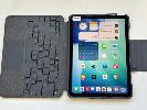 Apple Ipad Air (5th Gen), 64gb, Wi-Fi, Space Grey, Model Mm9c3x/A, A2588 With Logi Folio Touch Trackpad Keyboard Case, (No Cable, No Charger), S/N:M3wmvpymfp