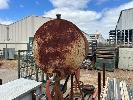 Steel Fuel Tank, Horizontal On Stand, 400 Litre Approx