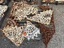19 · CAST IRON VERANDAH LACEWORK,, 5 x PALLETS